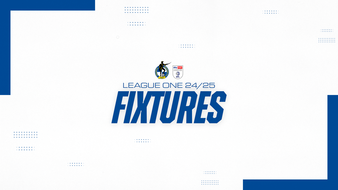 Bristol Rovers' 2024/25 Sky Bet League One fixtures confirmed Bristol